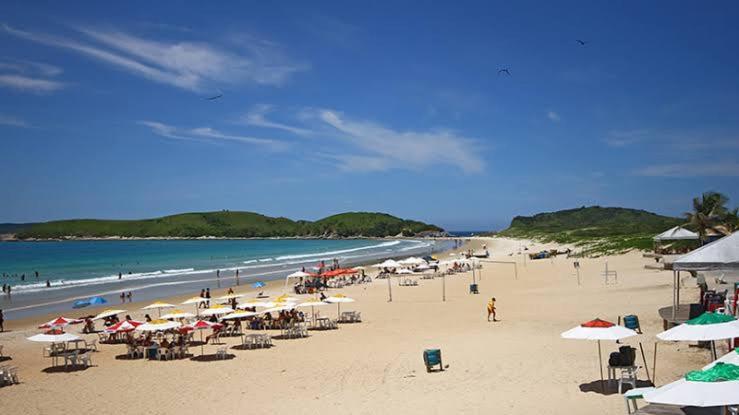 Flat Pe Na Areia Cabo Frio Aparthotel Kültér fotó