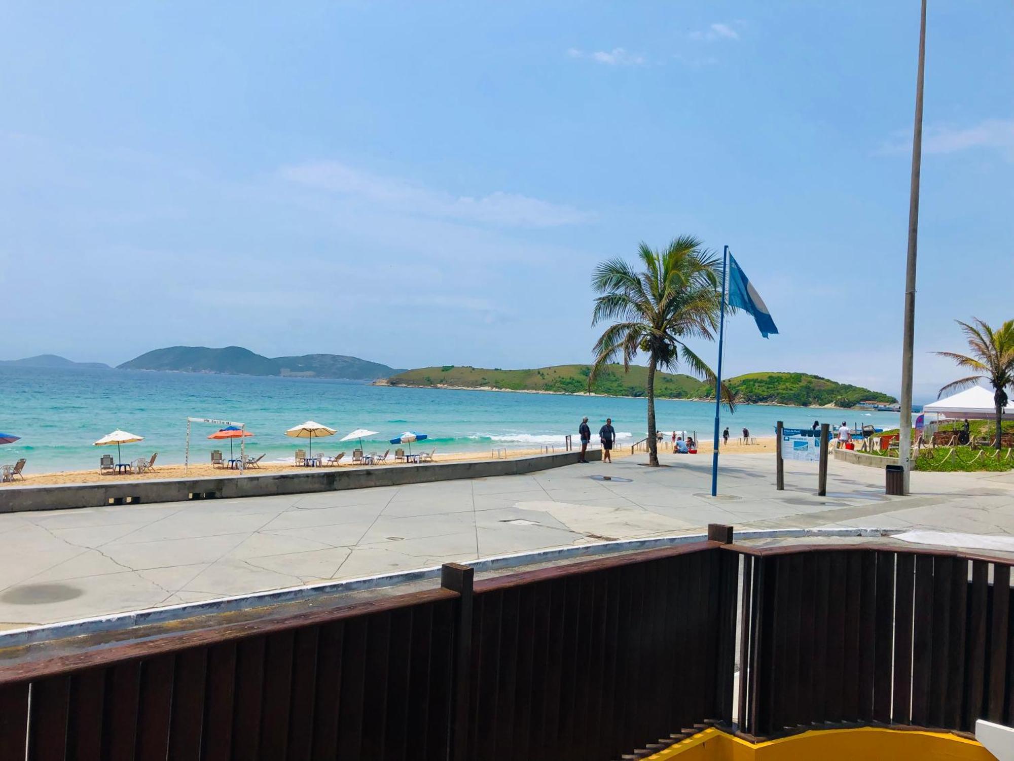 Flat Pe Na Areia Cabo Frio Aparthotel Kültér fotó